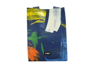 BASIC SHOPER bag from truck tarpaulin recycled upcycling bags 52aa Rebago