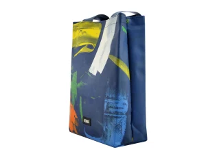 BASIC SHOPER bag from truck tarpaulin recycled upcycling bags 52ab Rebago