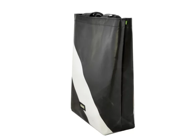 BASIC SHOPER bag from truck tarpaulin recycled upcycling bags 52b Rebago