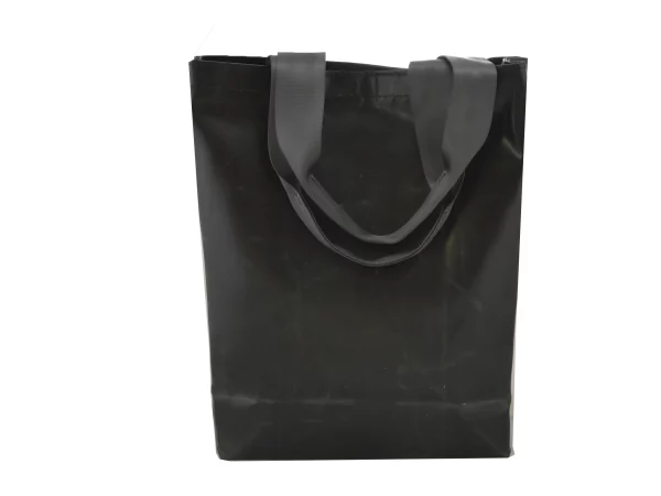 BASIC SHOPER bag from truck tarpaulin recycled upcycling bags 52c Rebago