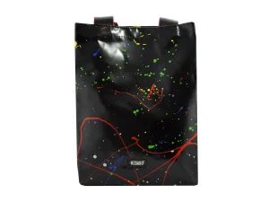 BASIC SHOPER bag from truck tarpaulin recycled upcycling bags 53aa Rebago