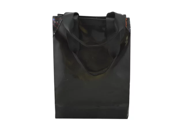 BASIC SHOPER bag from truck tarpaulin recycled upcycling bags 53c Rebago