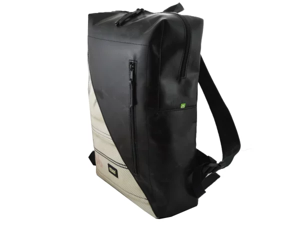 DAVID XL upcycled backpack from truck tarpaulin recycled upcycling bags 110b Rebago