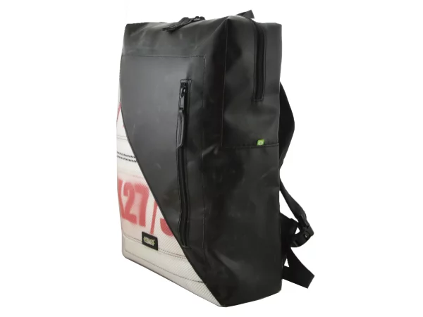 DAVID XL upcycled backpack from truck tarpaulin recycled upcycling bags 111b Rebago