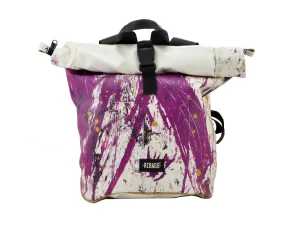 George M upcycled backpack recycled bags 72b Rebago