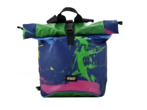 George M upcycled backpack recycled bags 73a Rebago