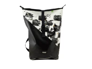 George M upcycled backpack recycled bags 74b Rebago