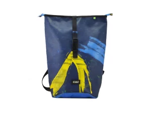 George M upcycled backpack recycled bags 75a Rebago