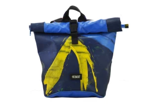 George M upcycled backpack recycled bags 75c Rebago
