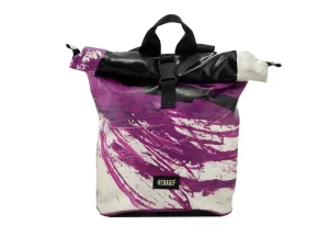 George M upcycled backpack recycled bags 78a Rebago