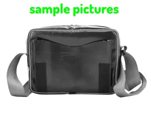 Pablo upcycled truck tarpaulin shoulder bag sample pictures 2 Rebago