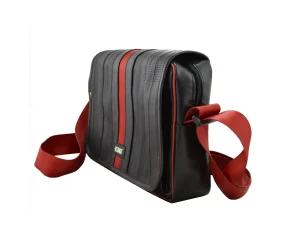 Pablo upcycled truck tarpaulin shoulder bag sustainable backpacks 50f Rebago