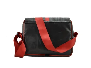Pablo upcycled truck tarpaulin shoulder bag sustainable backpacks 50g Rebago