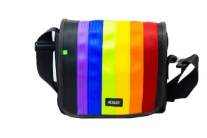 Pablo upcycled seatbelt shoulder bag 87a Rebago