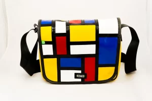 Pablo upcycled shoulder bag 57a Rebago