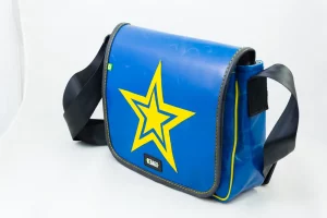 Pablo upcycled shoulder bag 58b Rebago