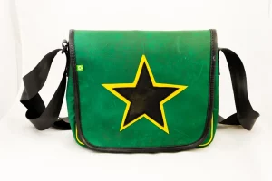 Pablo upcycled shoulder bag 78a Rebago