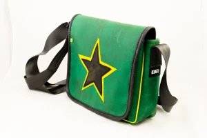 Pablo upcycled shoulder bag 78b Rebago