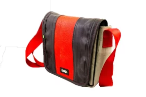 Pablo upcycled shoulder bag 79b Rebago