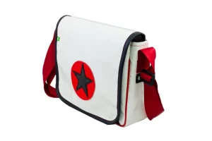 Pablo upcycled shoulder bag 81b Rebago