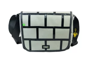 Pablo upcycled shoulder bag 85a Rebago