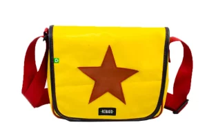 Pablo upcycled shoulder bag 86a Rebago