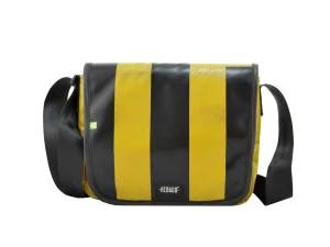 Pablo upcycled truck tarpaulin shoulder bag 57aa Rebago