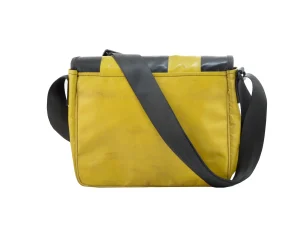 Pablo upcycled truck tarpaulin shoulder bag 57ac Rebago