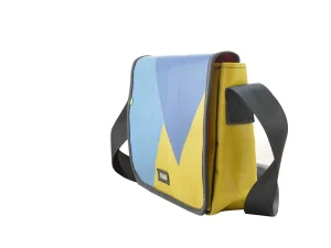 Pablo upcycled truck tarpaulin shoulder bag 58bb Rebago