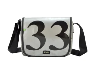 Pablo upcycled truck tarpaulin shoulder bag 59aa Rebago