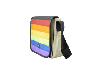 Pablo upcycled truck tarpaulin shoulder bag 61ab Rebago