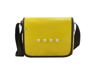 Pablo upcycled truck tarpaulin shoulder bag 61b Rebago