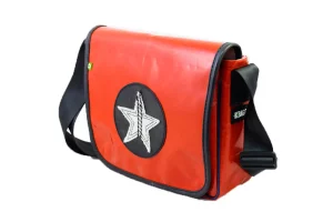 Pablo upcycled truck tarpaulin shoulder bag 88b Rebago