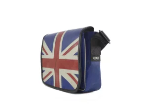 Pablo upcycled truck tarpaulin shoulder bag 89b Rebago