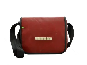 Pablo upcycled truck tarpaulin shoulder bag sustainable wallets 56a Rebago
