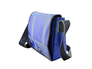 Pablo upcycled truck tarpaulin shoulder bag sustainable wallets 56ab Rebago