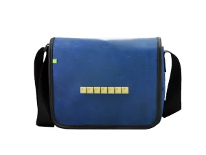 Pablo upcycled truck tarpaulin shoulder bag sustainable wallets 60a Rebago