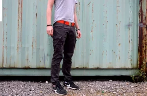trouser belt made of recycled materials 1b Rebago
