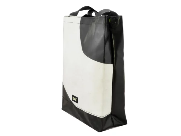 BASIC SHOPPER bag from truck tarpaulin recycled upcycling bags 56b Rebago