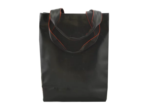 BASIC SHOPPER bag from truck tarpaulin recycled upcycling bags 60c Rebago