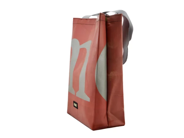BASIC SHOPER bag from truck tarpaulin recycled upcycling bags 62b Rebago