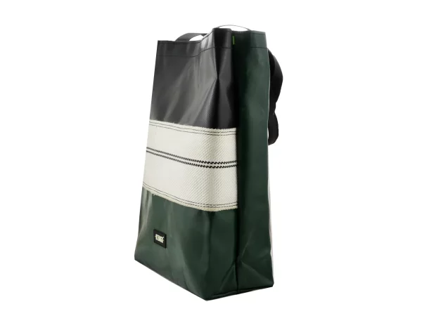 BASIC SHOPER bag from truck tarpaulin recycled upcycling bags 63b Rebago