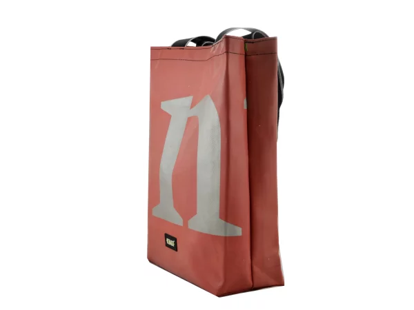 BASIC SHOPER bag from truck tarpaulin recycled upcycling bags 64b Rebago