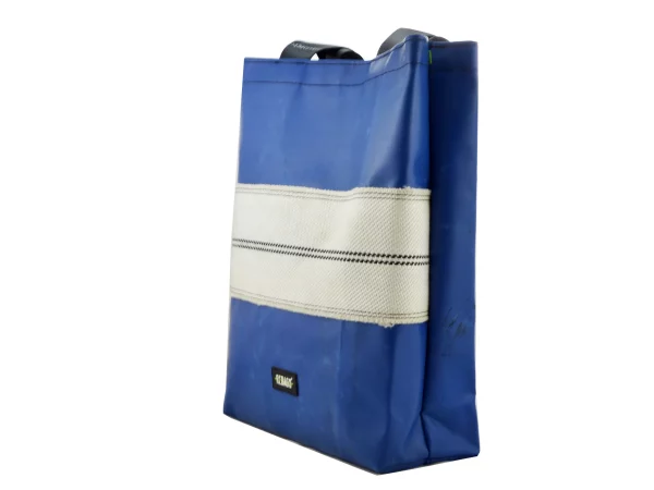 BASIC SHOPPER bag from truck tarpaulin recycled upcycling bags 66b Rebago