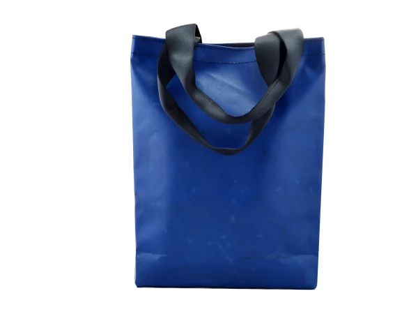 BASIC SHOPPER bag from truck tarpaulin recycled upcycling bags 66c Rebago