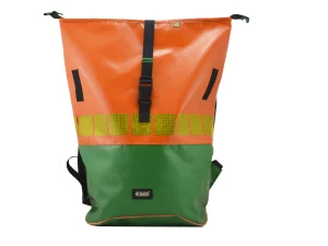 GEORGE BIKE big rolltop upcycled backpack recycled upcycling bags 37a Rebago