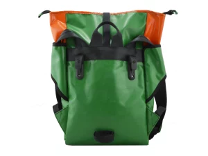 GEORGE BIKE big rolltop upcycled backpack recycled upcycling bags 37c Rebago