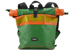 GEORGE BIKE big rolltop upcycled backpack recycled upcycling bags 37d Rebago