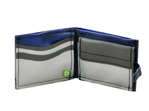 TARP WALLET upcycled backpack rebago recycled upcycling bags 76c Rebago