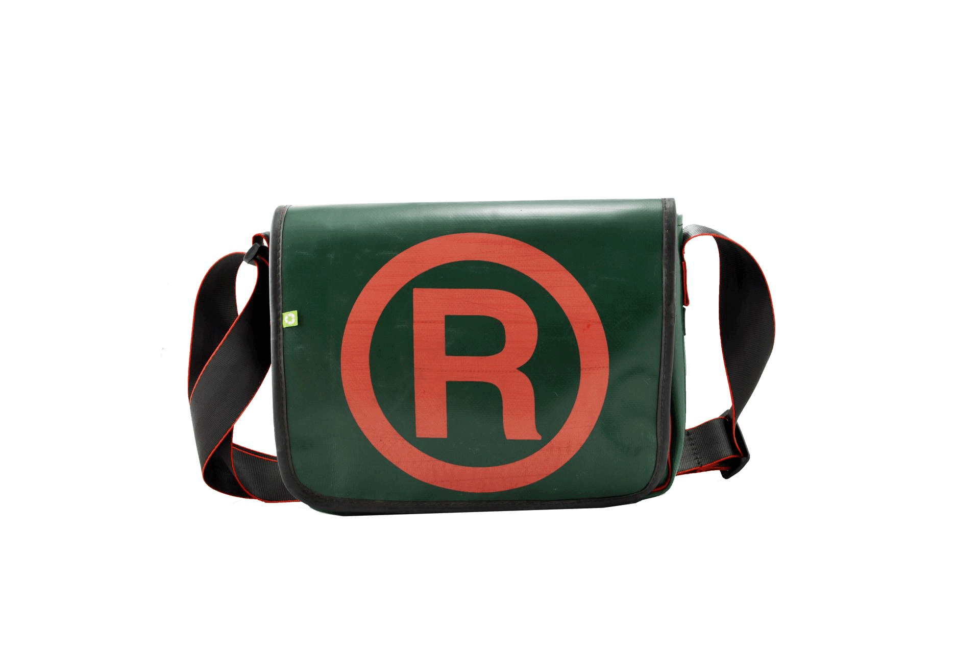 Pablo recycled shoulder bag from truck tarpaulin